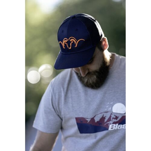 Кепка Blaser Active Outfits Argali Mesh Snapback Navy Фото 3